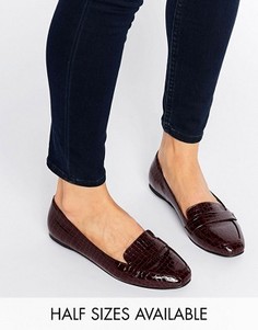 Лоферы ASOS LIZZY - Красный