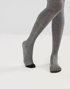 Колготки с блестками ASOS - Серебряный