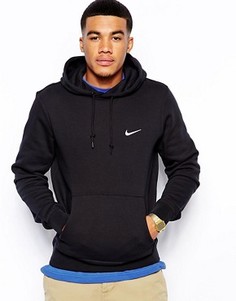 Худи с логотипом-галочкой Nike 611457-010 - Черный