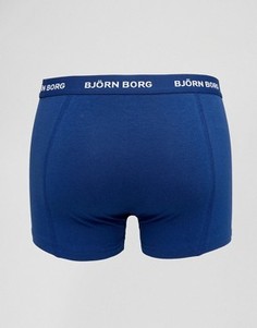 Набор из 3 пар боксеров-брифов Bjorn Borg - Темно-синий
