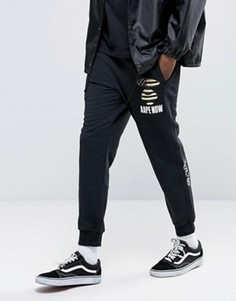 Спортивные штаны с принтом AAPE AAPE By A Bathing Ape - Черный