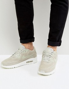 Бежевые кроссовки Nike Air Max 90 898010-002 - Бежевый