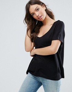 Футболка в рубчик Brave Soul - Черный