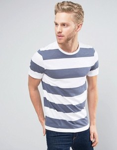 Премиум-футболка в полоску Jack & Jones - Синий