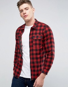 Строгая узкая рубашка Brave Soul - Темно-синий