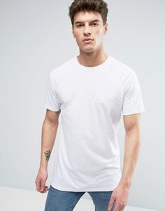 Длинная футболка Solid - Белый