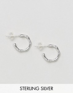 Серебряные серьги-кольца 14 мм ASOS - Серебряный