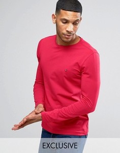 Красный лонгслив с логотипом-флажком Tommy Hilfiger эксклюзивно для ASOS - Красный