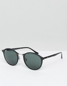 Черные круглые очки Ray-Ban 0RX2447V - Черный