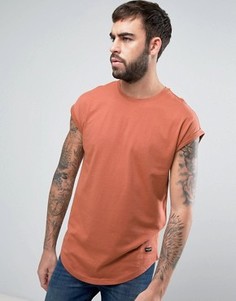 Длинная футболка с короткими рукавами Only &amp; Sons - Медный