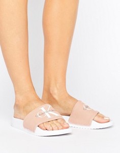 Розоватые шлепанцы для бассейна Calvin Klein Jeans Chantal - Розовый