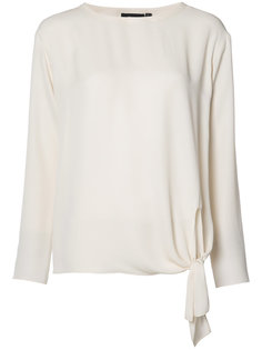 knotted hem blouse  Theory