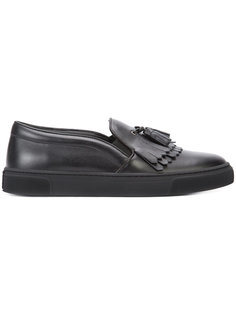 fringed slip-on sneakers  Louis Leeman