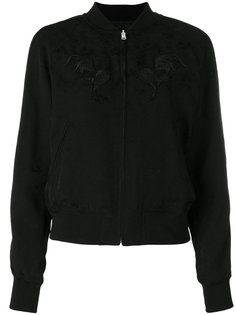 куртка-бомбер с вышивкой  Comme Des Garçons Noir Kei Ninomiya