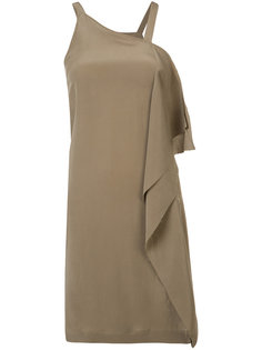 asymmetric drape dress Isabel Benenato