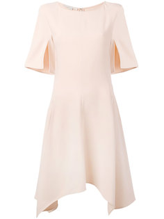 платье с асимметричным расклешенным подолом Stella McCartney