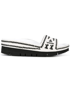 monochrome sandals Ash