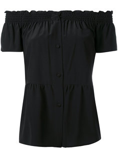 блузка плиссе  Red Valentino