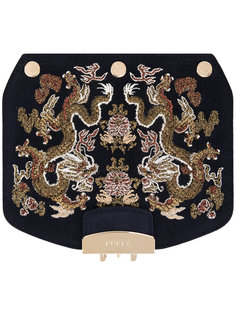 embroidered Metropolis crossbody bag Furla