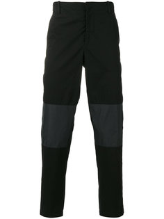 брюки с контрастными вставками в тон McQ Alexander McQueen