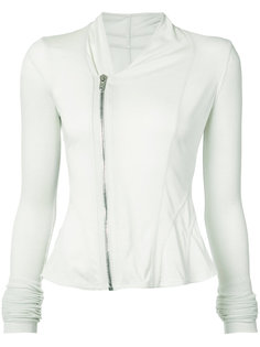 off centre fastening jacket Rick Owens Lilies