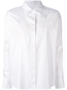 lace-trimmed shirt Burberry