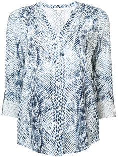 snakeskin print shirt Joie