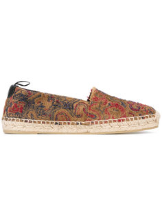 distressed printed espadrilles Saint Laurent