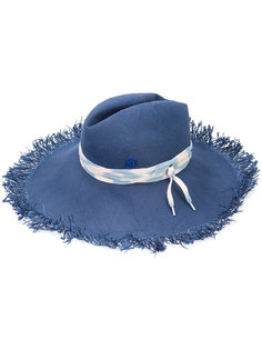 fringed fedora Maison Michel