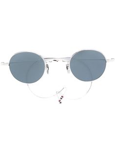 солнцезащитные очки в круглой оправе Thom Browne