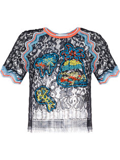 embroidered lace top Peter Pilotto