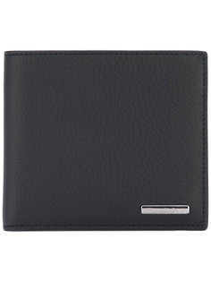 logo plaque billfold wallet  Ermenegildo Zegna