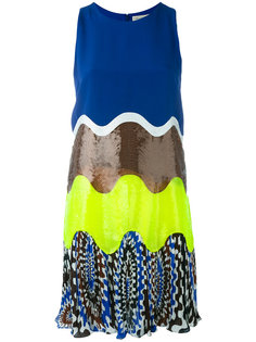 wave colour blocked dress Emilio Pucci