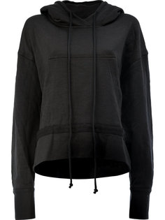 kangaroo pocket drawstring hoodie Song For The Mute