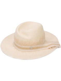 frayed trim fedora Maison Michel