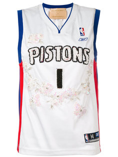 Pistons embroidered NBA tank Night Market