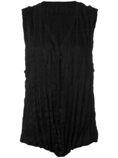 pleated waistcoat  Issey Miyake Men