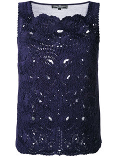 lace embroidery top Salvatore Ferragamo