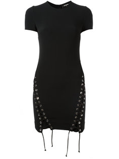 облегающее платье со шнуровкой Dsquared2