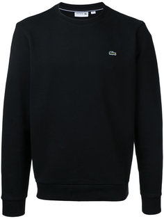 флисовая толстовка с круглым вырезом  Lacoste