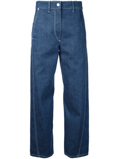джинсы с перекрученным швом Lemaire