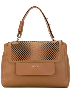 перфорированная сумка-тоут  Furla
