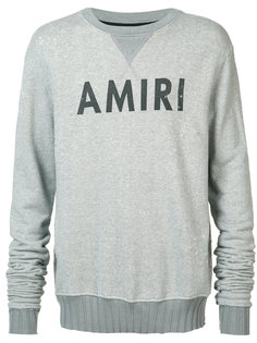 elongated arms sweatshirt Amiri