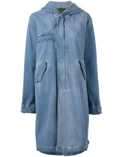 denim hooded coat Mr &amp; Mrs Italy