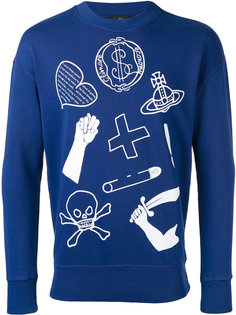 icon print sweatshirt Vivienne Westwood Anglomania
