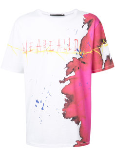 stain print T-shirt Haider Ackermann