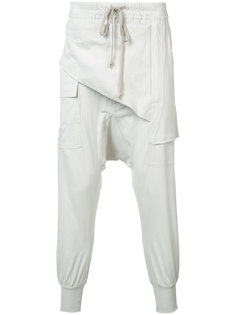 draped drop-crotch trousers Rick Owens DRKSHDW