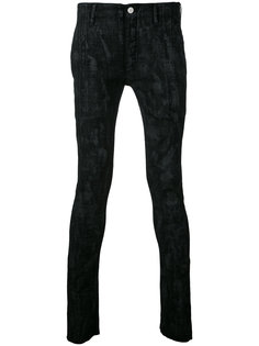 coating print skinny jeans Fagassent