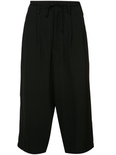 drawstring cropped trousers Yohji Yamamoto