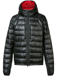 thumb holes hooded jacket Canada Goose